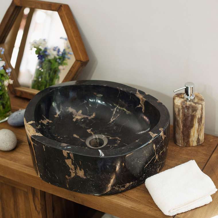 Раковина Teak&Water Fossil Stone