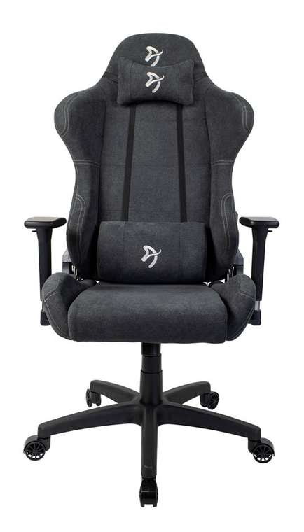 Компьютерное кресло Arozzi Torretta Soft Fabric темно-серого цвета
