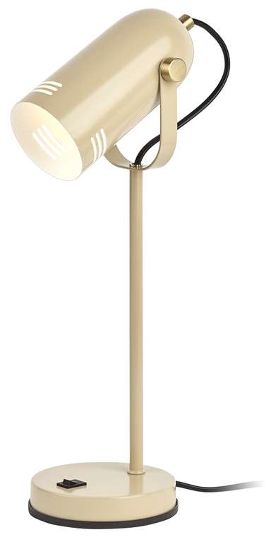 Настольная лампа N-117 Б0047194 (металл, цвет бежевый)