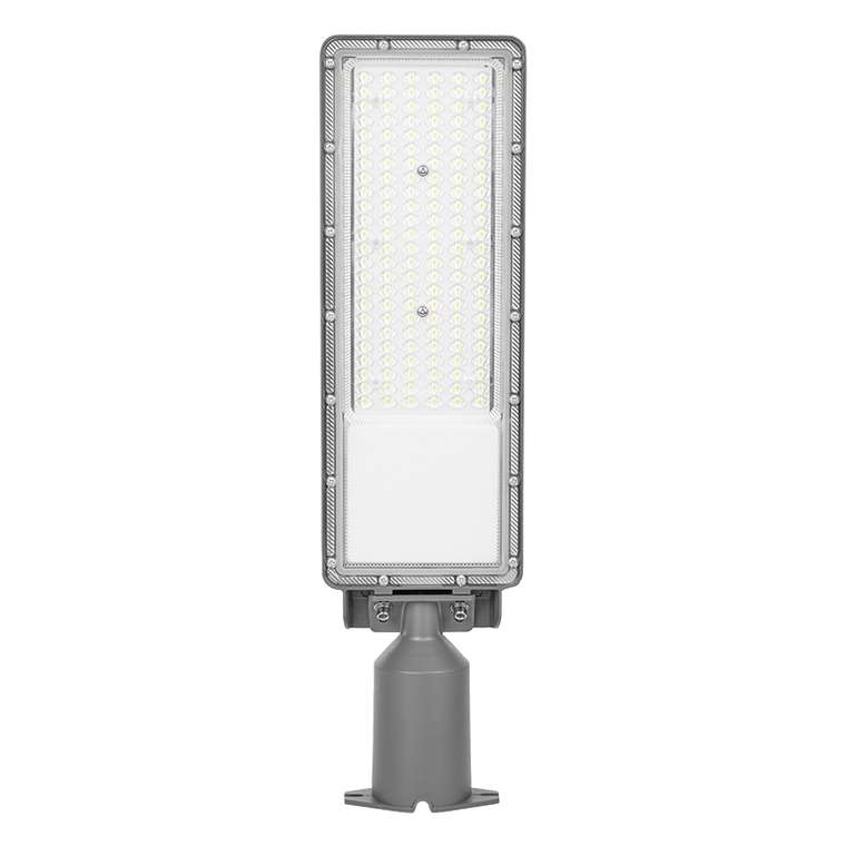 Уличный консольный светильник LED STL-100W/03 100Вт 5700К IP65 12000лм с поворотным кронштейном серый 497х69х130 1/1 Wolta STL-100W/03