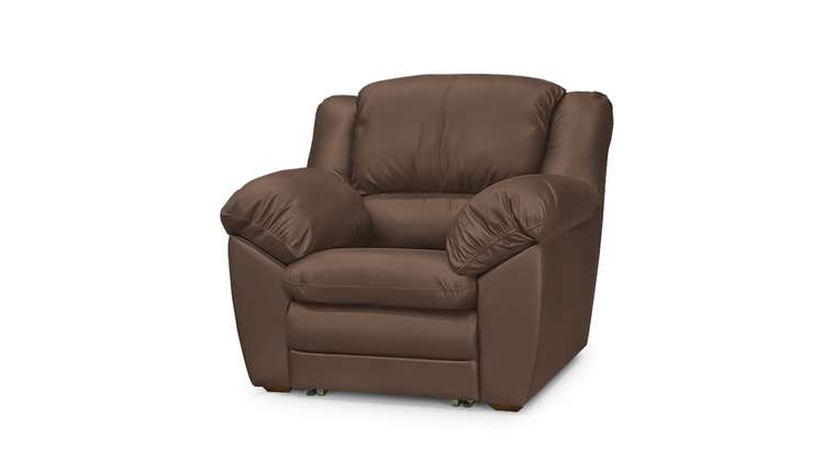 Кресло-кровать Оберон коричневого цвета