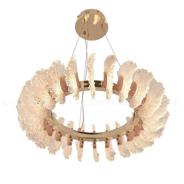 Подвесная люстра ANTIGUA C1 золотого цвета