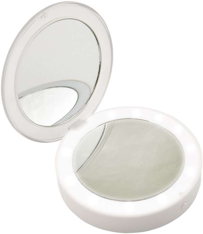 Зеркало с подсветкой светодиодное выключателем ULK-F70 2AAA Uniel WHITE
