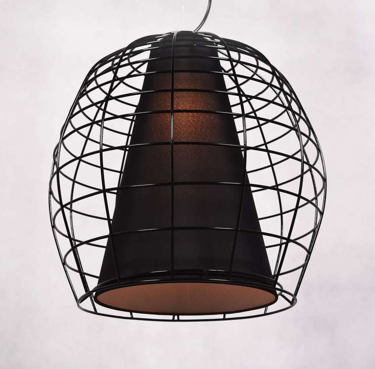 Подвесной светильник Bolzano черного цвета