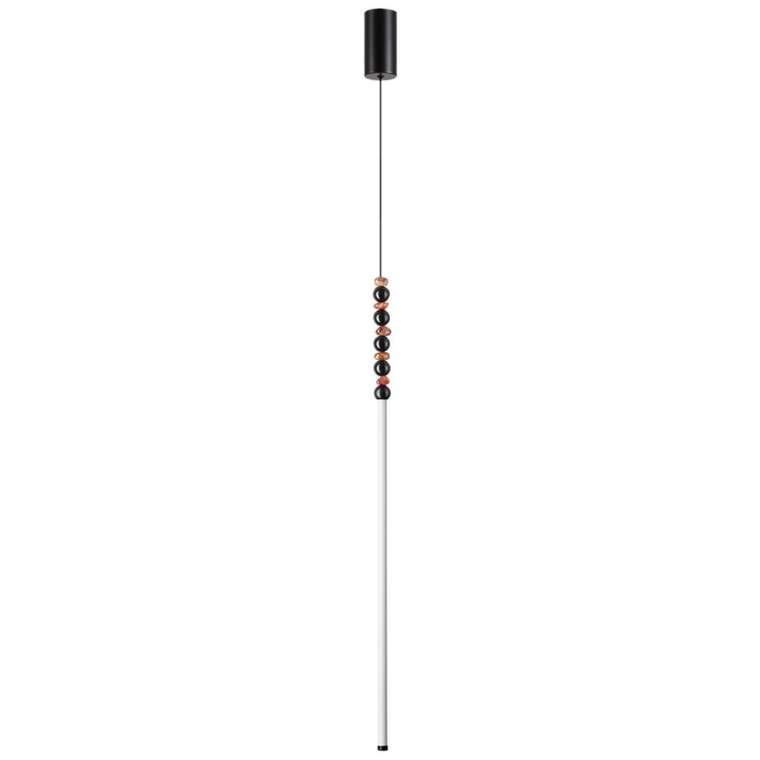 Подвесной светильник Odeon Light Monella 7187/12L черный/акрил/агат/металл IP20 LED 12W 3500K 220V
