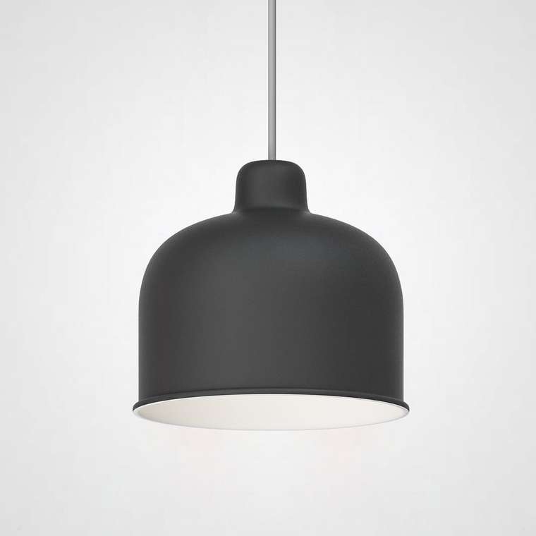 Подвесной светильник Grain Pendant черного цвета