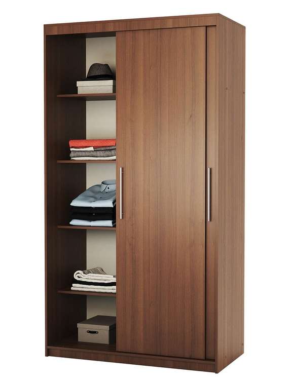 Шкаф-купе Уют 120 цвета орех