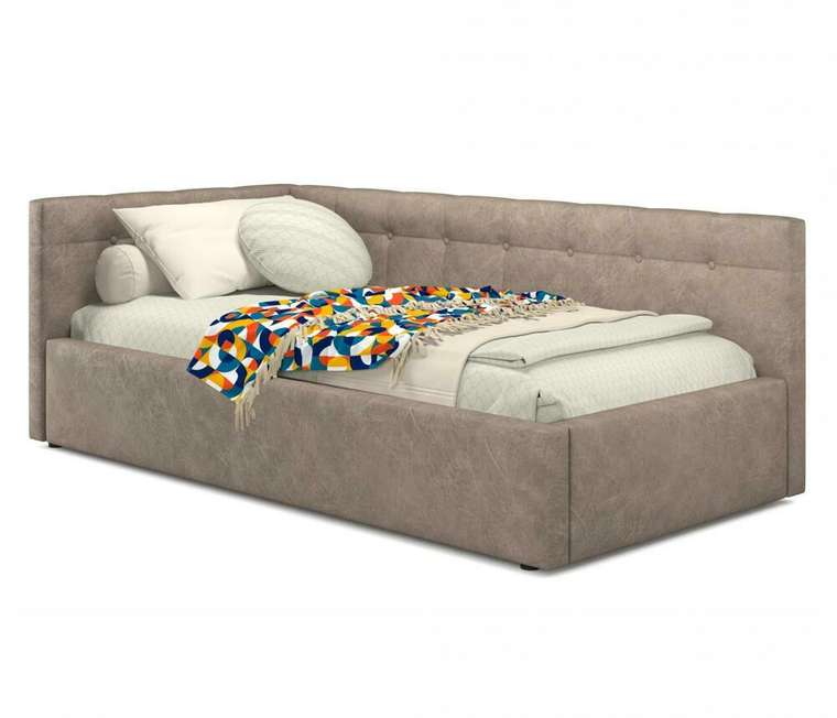 Кровать с подъемным механизмом Bonna 90х200 цвета латте