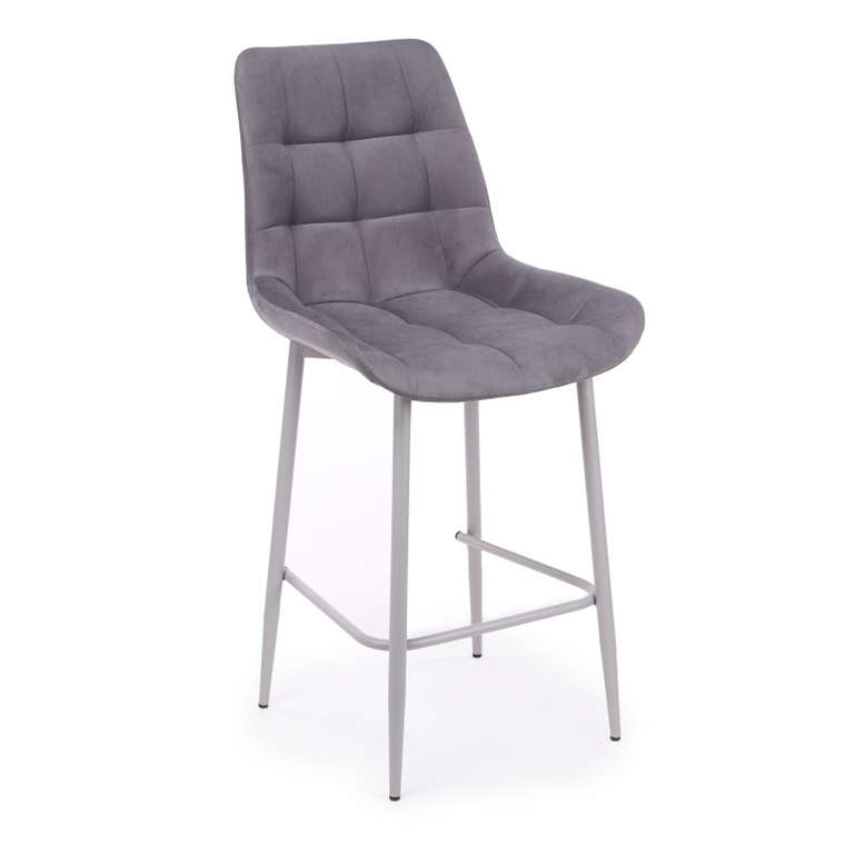Барный стул Челси темно-серого цвета