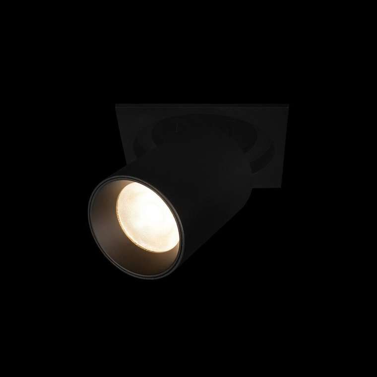 Встраиваемый светильник Apex 10327/B Black (металл, цвет черный)
