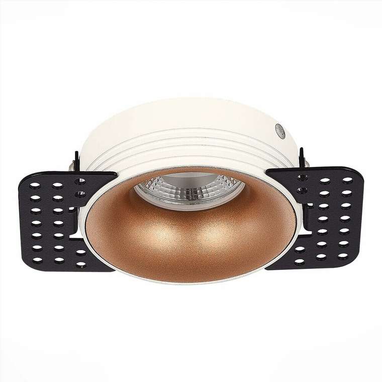 Св-к встр. Белый GU10 1*50W IP20 D78xH30 165-265V Без ламп Встраиваемые светильники