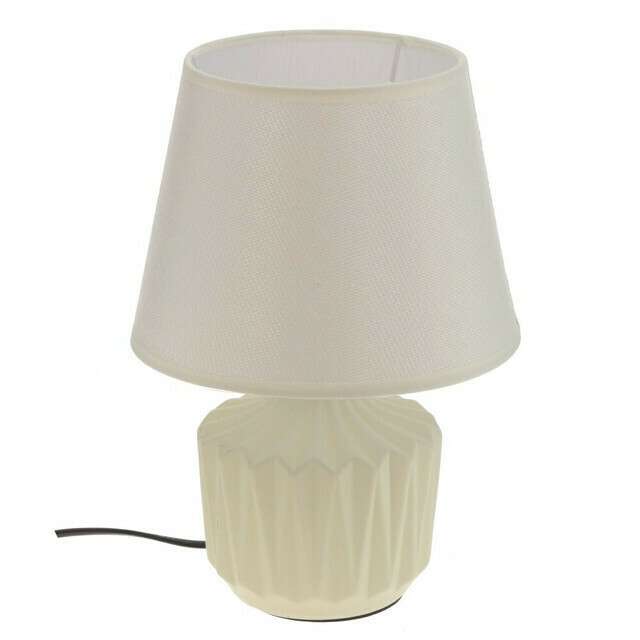 Настольная лампа с основанием из фарфора