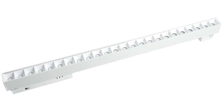 Трековый светодиодный светильник Feron MGN300 41932 низковольтный 24W 48V