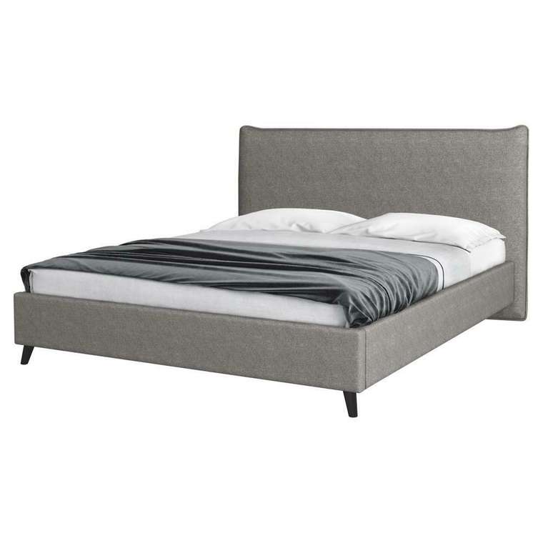 Кровать без основания Style Kamizo 160x200 серого цвета