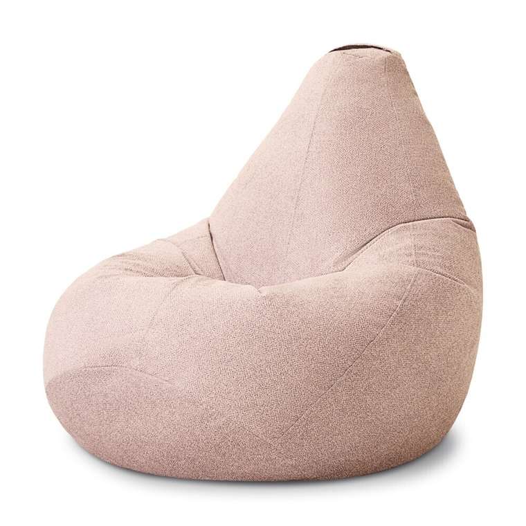 Кресло-мешок груша XXXXL-Комфорт бежевого цвета