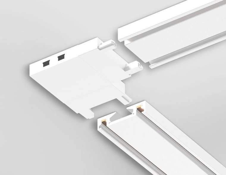 Коннектор угловой для шинопровода Ambrella Light Magnetic Ultra Slim Track System GV1113