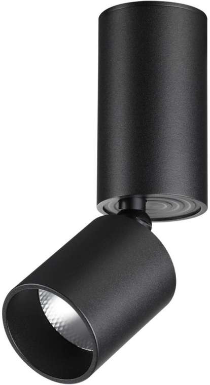 Светильник накладной светодиодный Novotech Tubo 359317 OVER черный IP20 LED 10W 220V 3000K 1100Лм TUBO