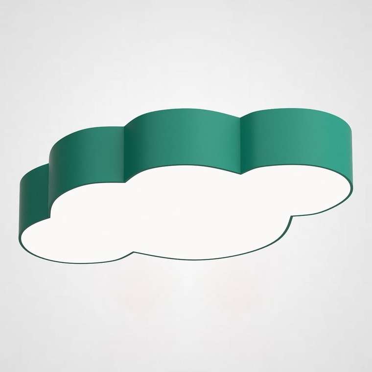 Потолочный светильник Cloud M зеленого цвета
