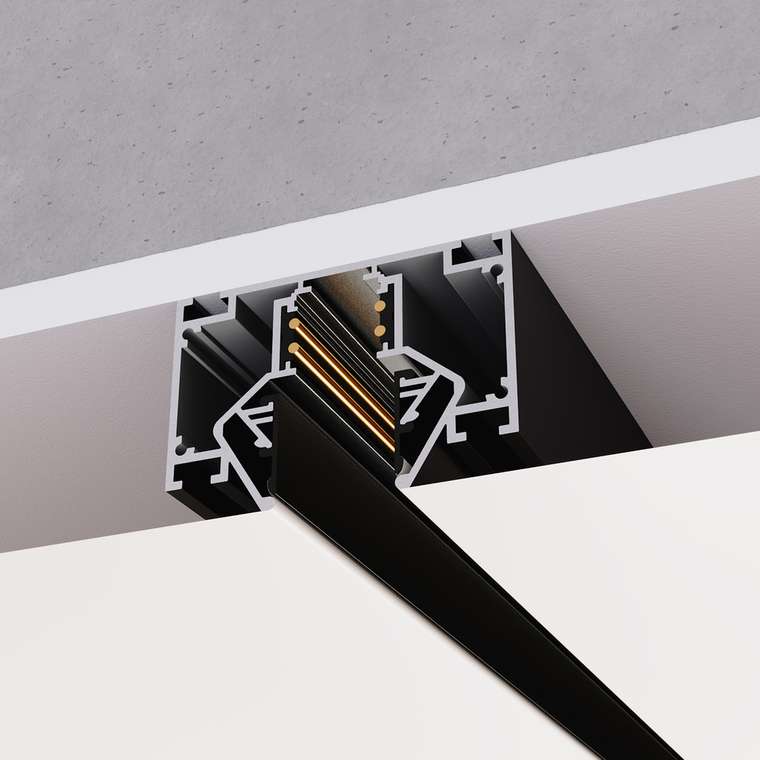 Профиль для монтажа SKYLINE 48 под натяжной потолок  ST-Luce Белый Длина 2 000мм SKYLINE 48