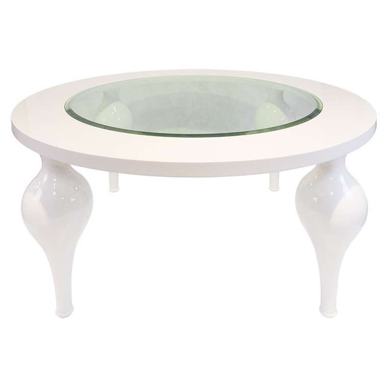 Обеденный стол PAlermo белого цвета