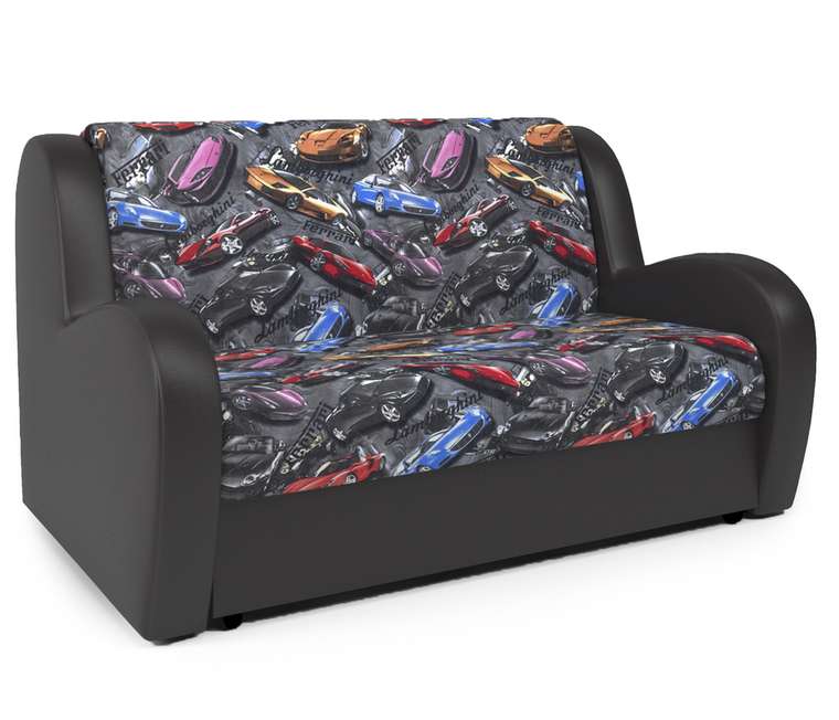 Диван-кровать Барон 160 шоколадного цвета