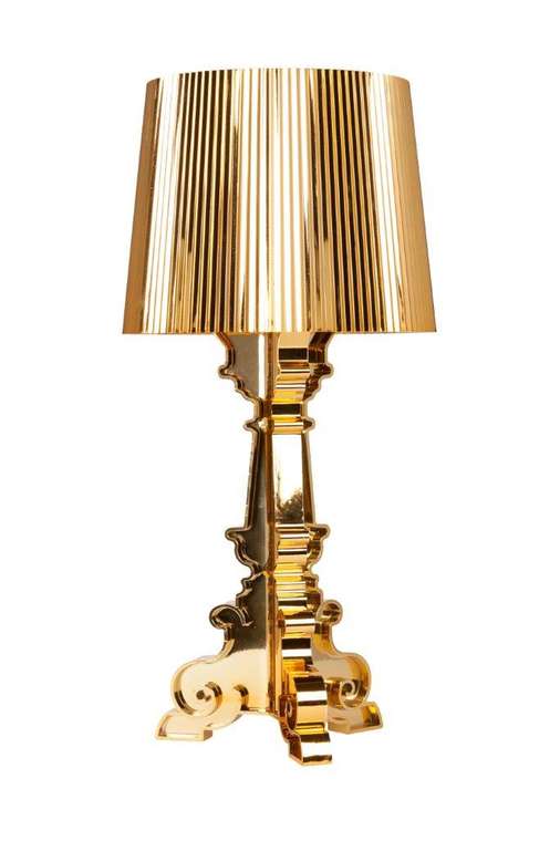 Настольная лампа Bourgie Gold золотого цвета
