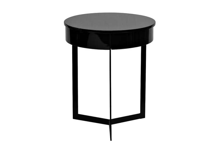 Кофейный стол черный