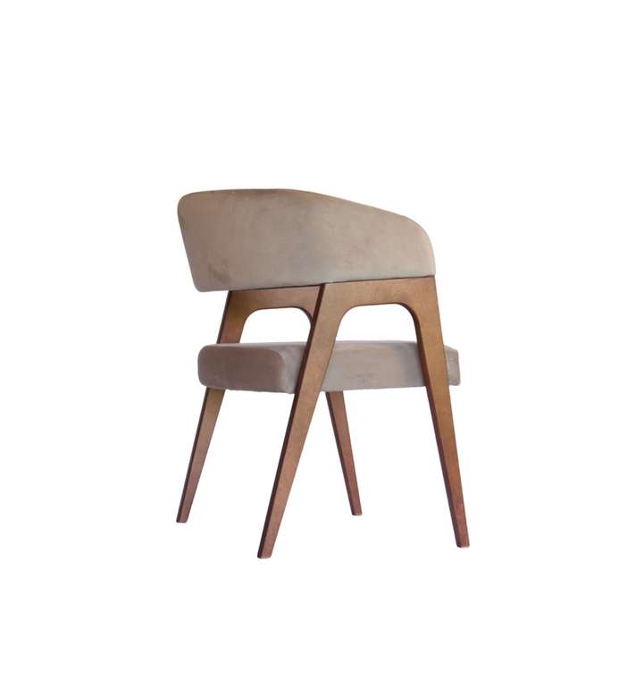 Стул Бакки бежево-коричневого цвета