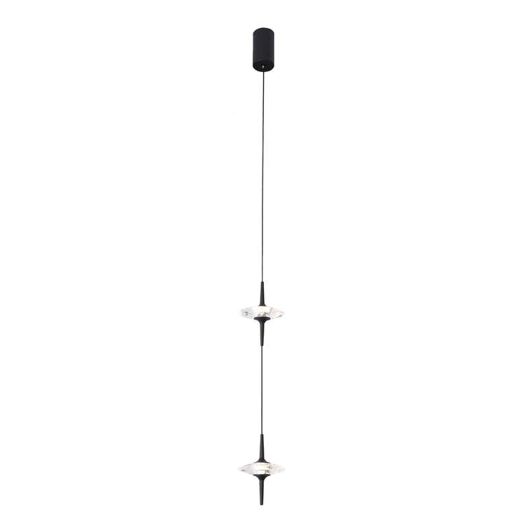 Светильник подвесной ST-Luce Черный/Прозрачный LED 2*5W 4000K ZENITH