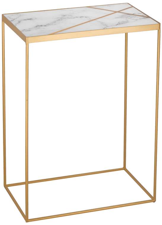 Кофейный стол золотого цвета