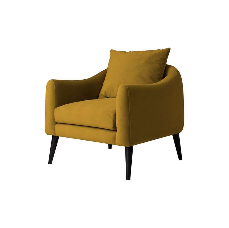 Кресло Modigliani горчичного цвета