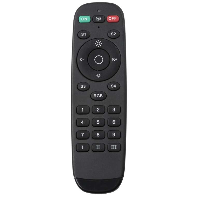 Пульт Д/У LIGHTSTAR к 205ххх(TETA) ЧЕРНЫЙ для PRO