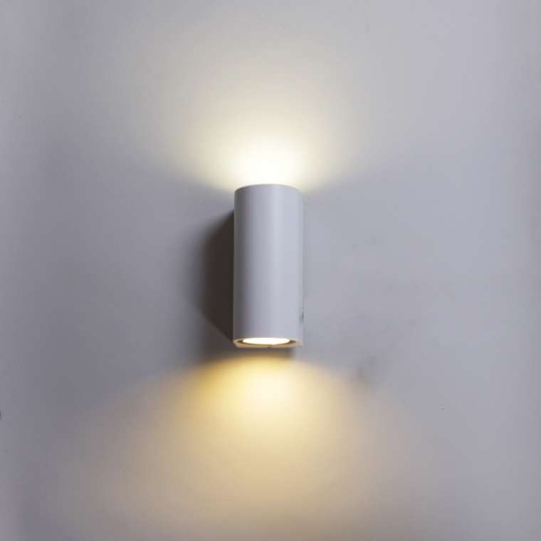 Настенный уличный светильник 86845-9.2-002TL GU10 WT белого цвета