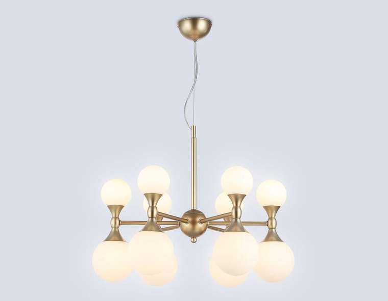 Подвесная люстра Modern LH51050 (стекло, цвет белый)