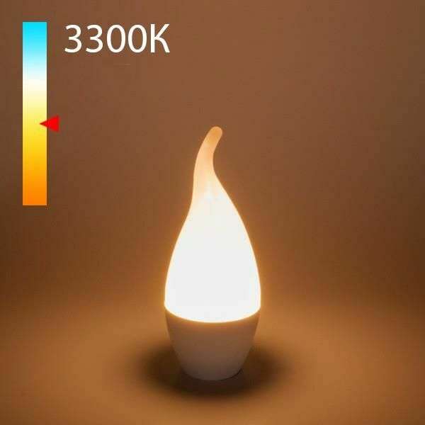 Светодиодная лампа CA37 8W 3300K E14 BLE1431 формы свечи