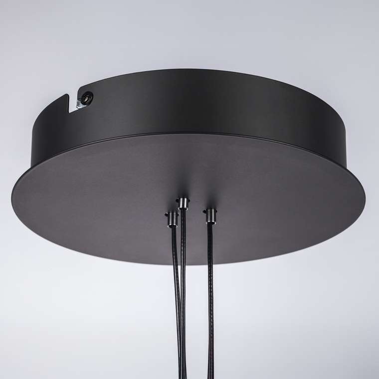 Люстра EMISFERO 19W LED 1347LM 130G ЧЕРНЫЙ/МЕДЬ 3000K