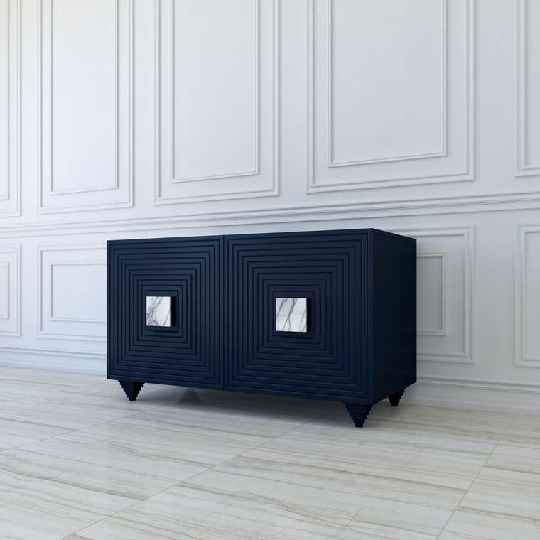 Комод с мраморными ручками Trento