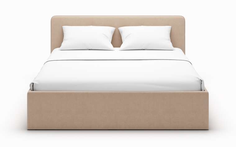 Кровать Rafael 160х200 кремового цвета без подъемного механизма