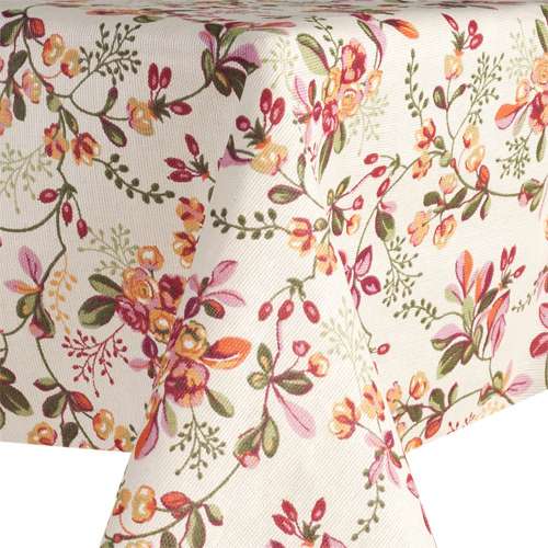 Скатерть 'Радушная хозяйка' 145х180, рогожка, 100 % хлопок, 'Спелый барбарис'