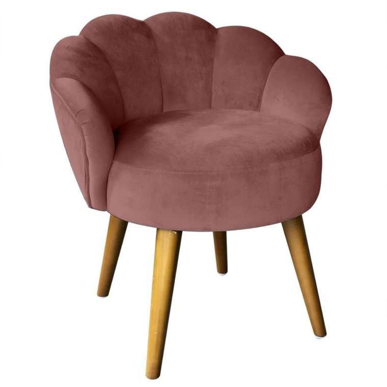 Кресло бордового цвета