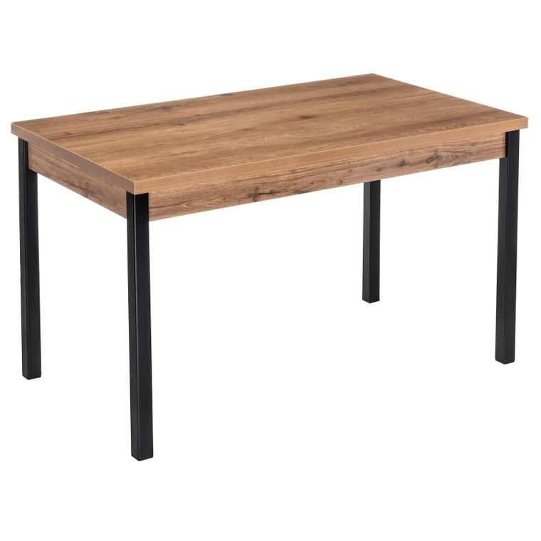Обеденный раздвижной стол Оригон коричневого цвета