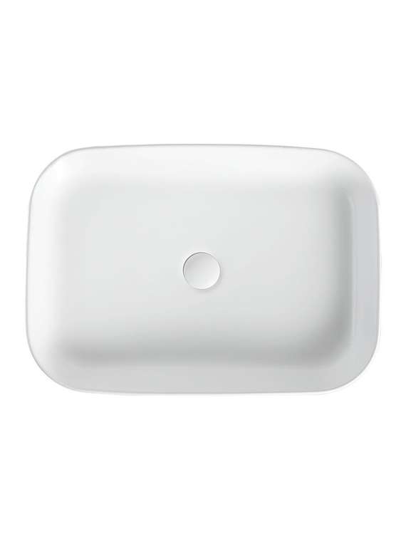 Раковина накладная Orange B03-600W прямоугольная 60х40 см