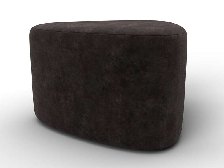 Пуф 004 темно-коричневого цвета