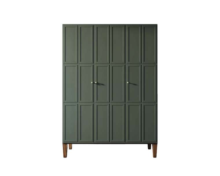 Шкаф трехстворчатый Andersen зеленого цвета