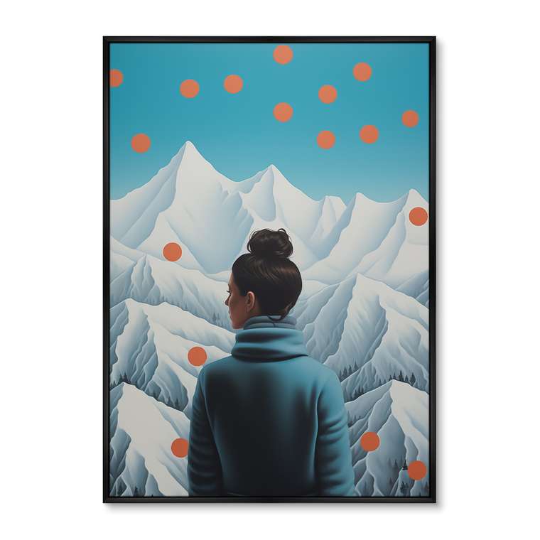 Репродукция картины Vibe collection, Хочу в Сочи, No 3, 2024г.