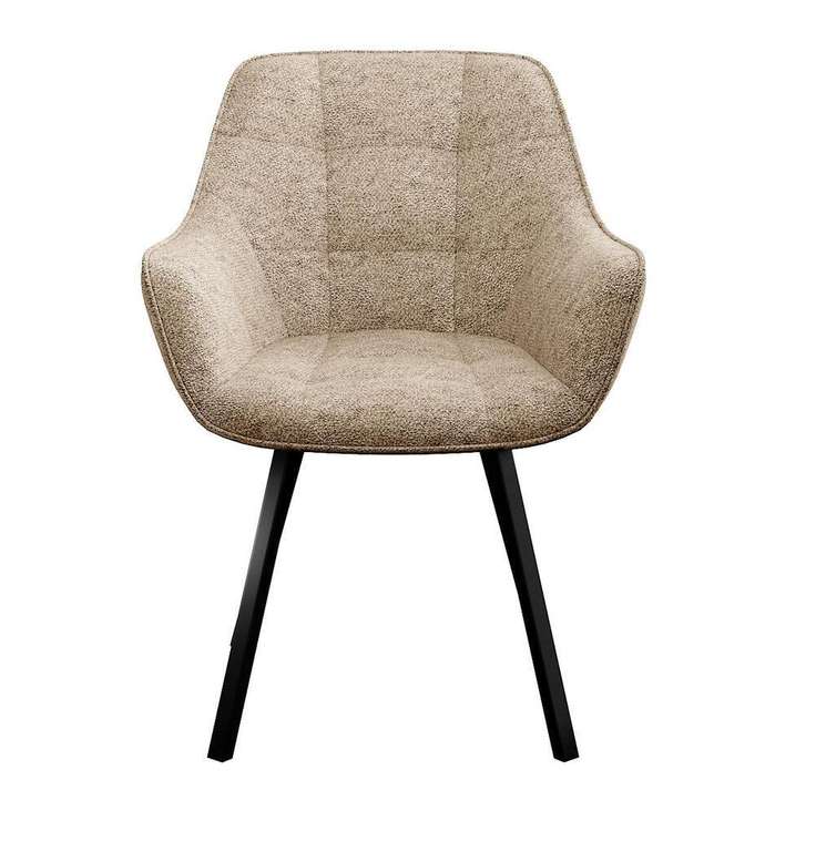 Стул DikLine 252 М поворотный кремового цвета