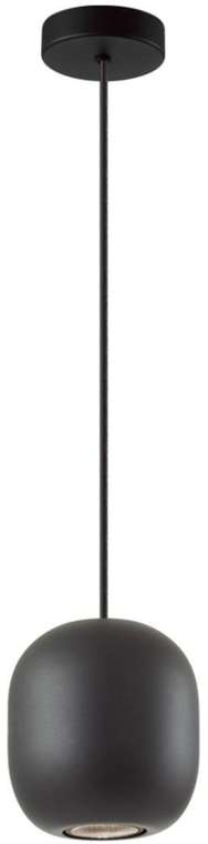 Подвесной светильник Odeon Light Cocoon 5060/1BA PENDANT черный/металл GU10 LED 4W
