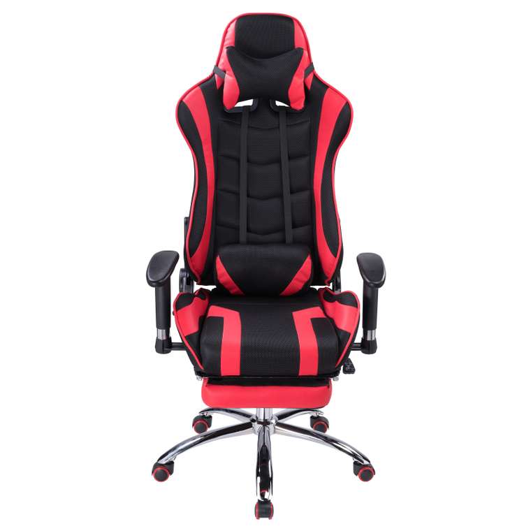 Компьютерное кресло Kano черно-красного цвета