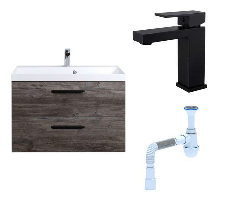 Комплект: Тумба с раковиной Aurora