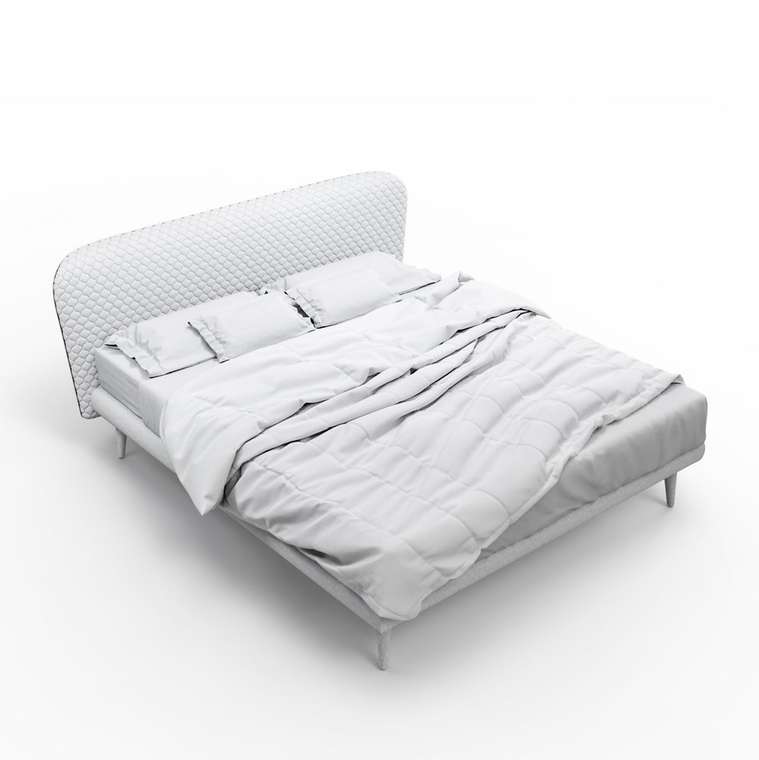 Кровать Венди белого цвета 160х200